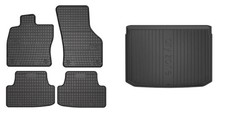 Frogum Fußmattensatz Autoteppich + Kofferraumwanne für Audi A3 Sportback 8VA