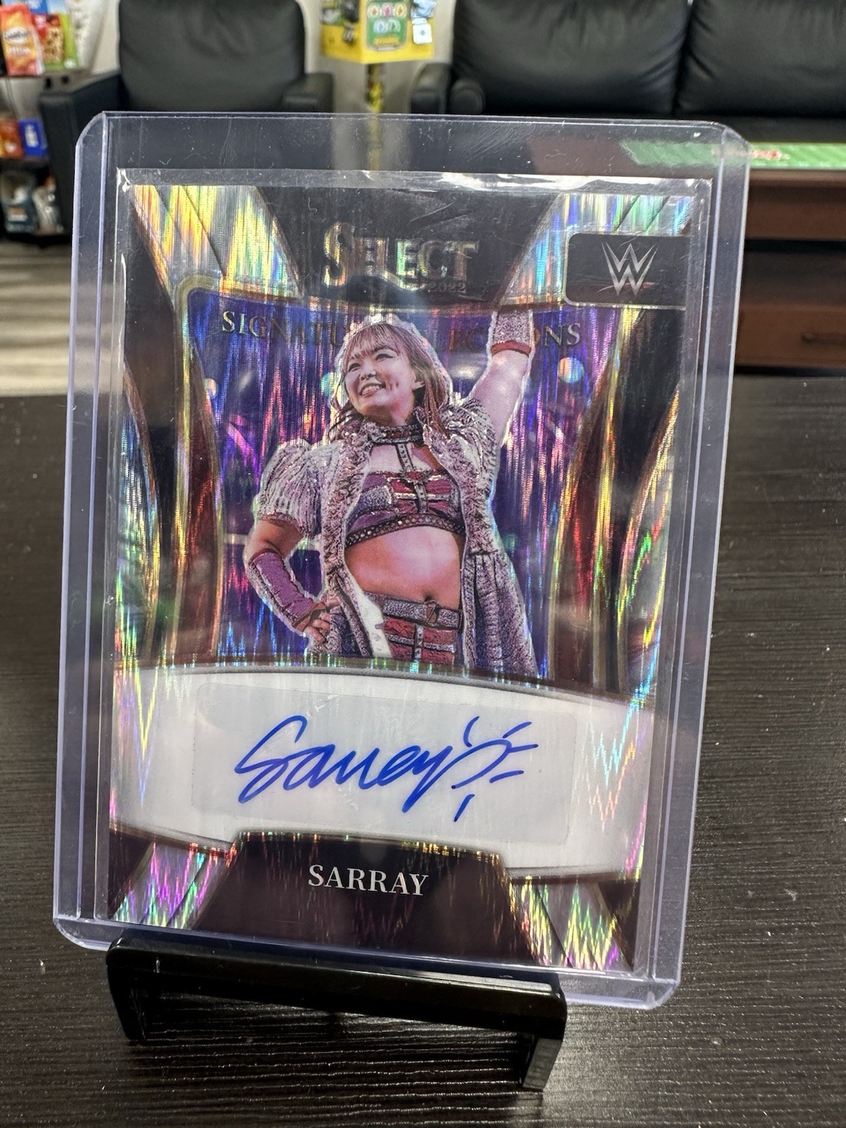 2022 Panini Select WWE Sarray NXT Auto Flash #SN-SRY