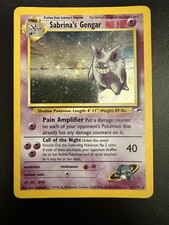 Sabrina's Gengar Rare Gym Heroes 14/132 Holo MP on eBay