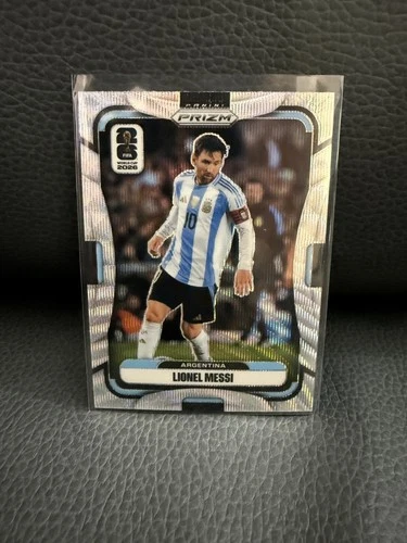Lionel Messi 2026 Prizm World Cup Argentina Silver Wave #10