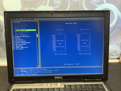2 Dell Latitude D620/630 Duo 1GB RAM NO OS/SSD/HDD Laptop Notebook PC U15 - Picture 5 of 18