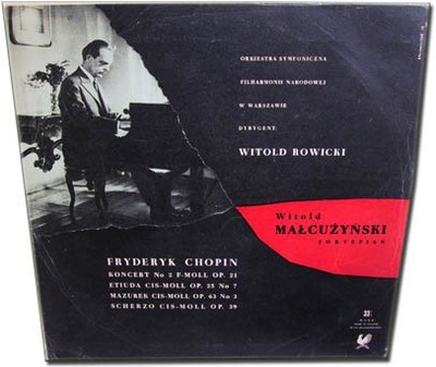 Frederic Chopin - Koncert No 2 F-moll Op. 21 / Etiuda Cis-moll Op. 25 - F1142z