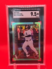 2025 Topps Lenyn Sosa #663 Aqua Rainbow Foil