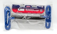 EKLIND 55198 Cushion Grip Metric Set Hex T-Key 8PC MM Sizes 2-10 ~ Free Shipping