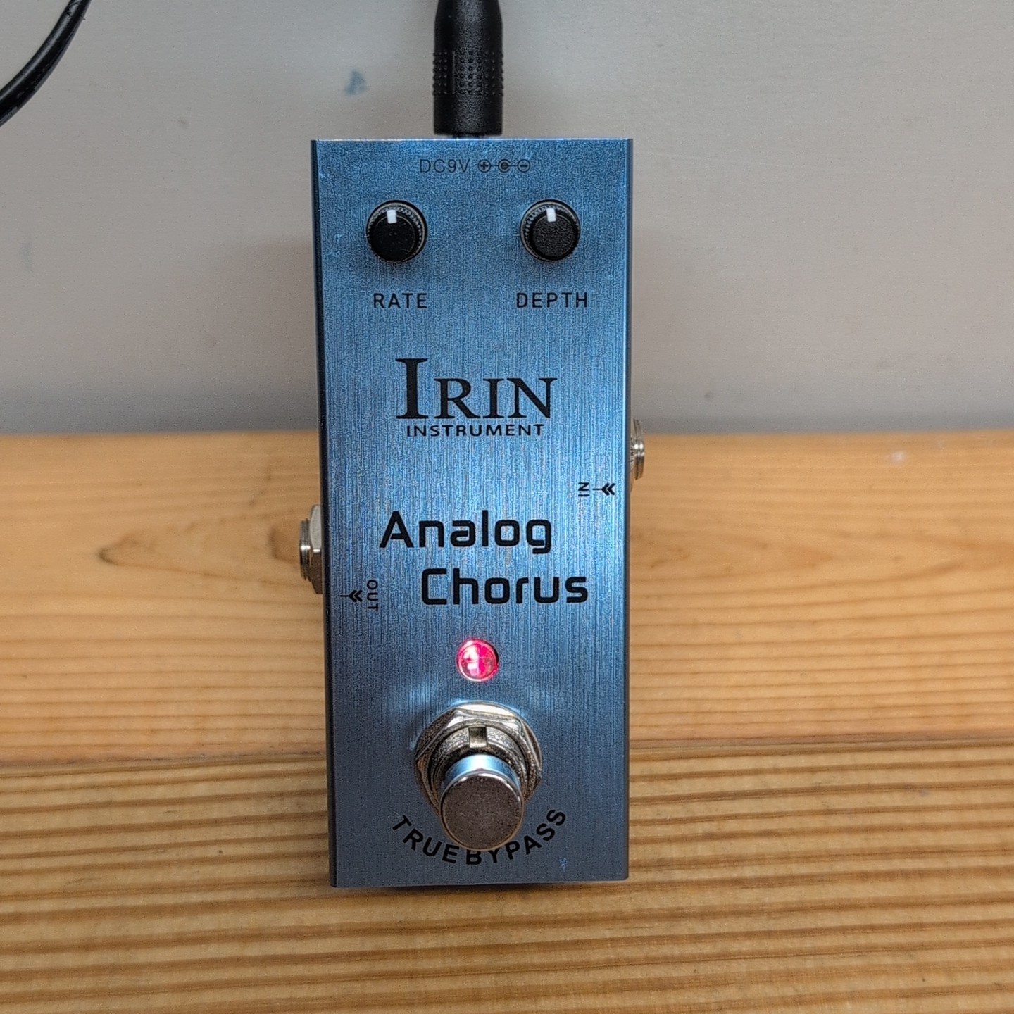 Irin Analog Chorus Guitar Pedal Effect Metal Case