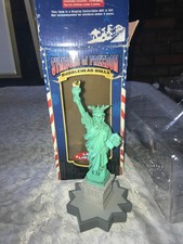Nuevo de Lote Antiguo Raro PSG Símbolos de Libertad LADY LIBERTY BOBBLEHEAD Patriótico Resina 8" Alto