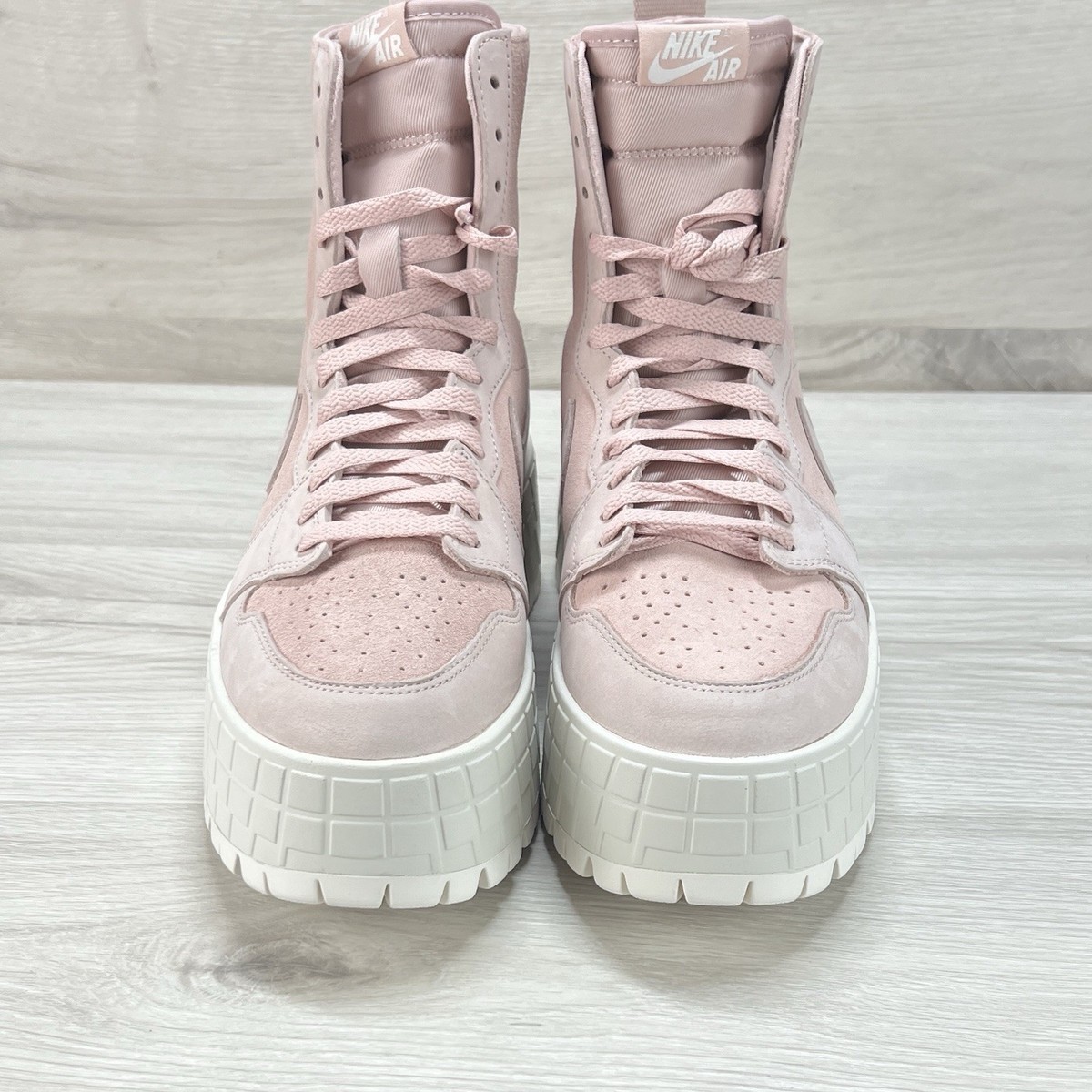 靴 Nike Women's Air Jordan 1 Brooklyn Pink Women Air Jordan 1 Brooklyn Boots Legend Pink Size 8.5