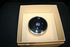 Nest 1st Generation Learning Silver Programmable Thermostat 01A