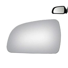 Mirror Glass fit for 2006 2007 2008 2009 2010 Hyundai Driver Side 8 inches