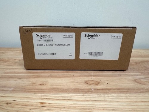 SCHNEIDER ELECTRIC B3866-V BACNET CONTROLLER , SCHNEIDER Andover ...