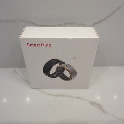 Smart Ring Heart Rate Blood Pressure New Open Box Sleep Tracker Health 9 Black