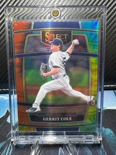 2022 GERRIT COLE Panini Select Premier TIE DYE PRIZM RARE NEW YORK YANKEES 8/20