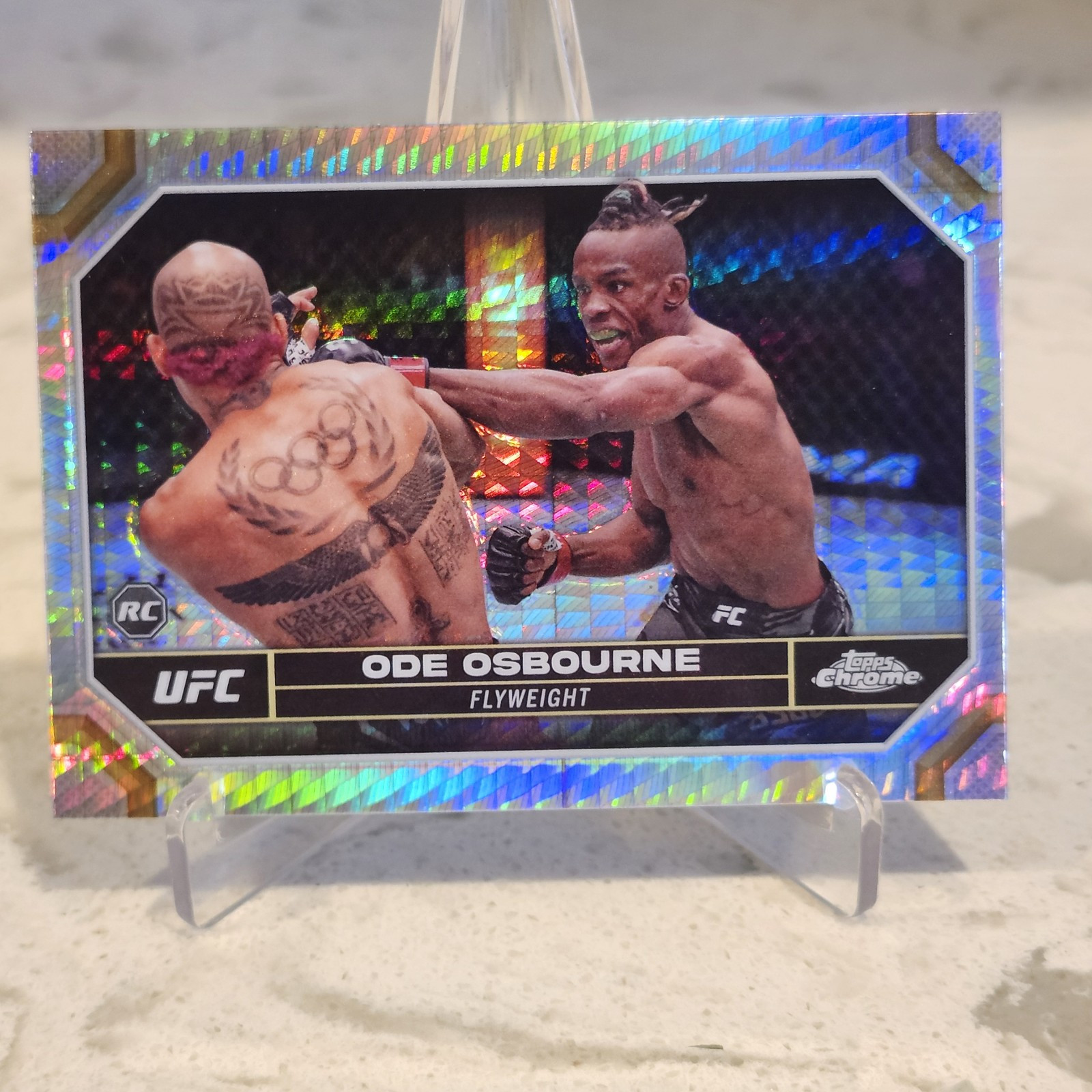 2024 Topps Chrome UFC - Ode Osbourne #133 Prism Refractor (RC) 🇯🇲