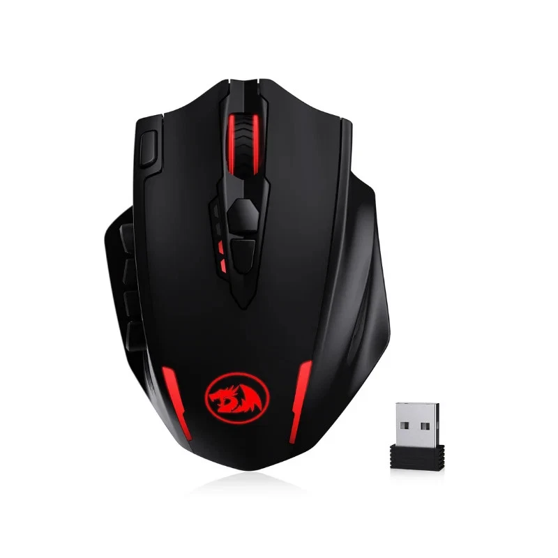 Gaming 16000 DPI 2.4Ghz Wireless RGB Optical Gamer 16 Programmable Buttons - Image 2 of 4