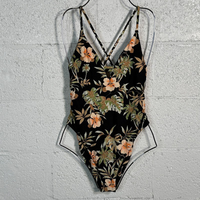 1piece Swimwear Volcom Black One Piece Swimsuit Volcom Juniors