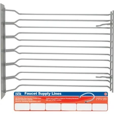 Keeney 12.25 In. Vinyl Faucet Supply Line Display Rack for Do it Best Plumbing