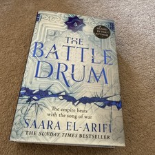 The Battle Drum by Saara El-Arifi SPRAYED EGDE, SIGNED FIRST EDITION
