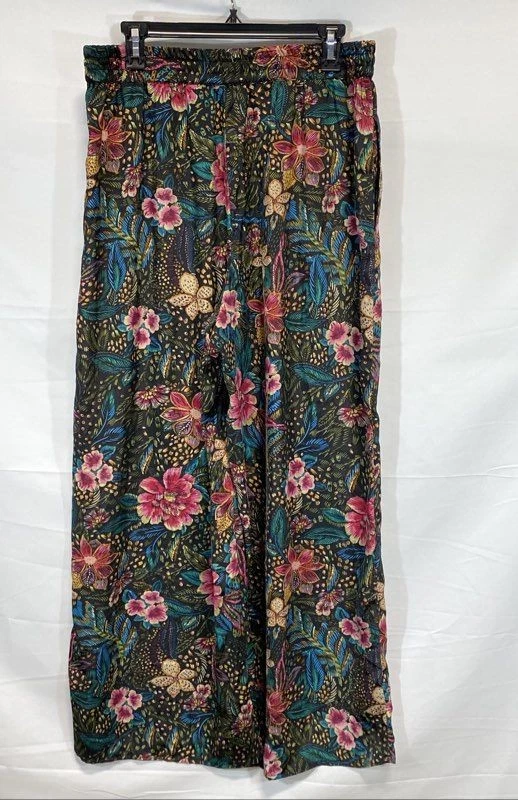 Calça feminina floral multicolorida Tahari tamanho G - Imagem 2 de 4