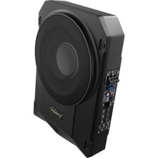 1000W 10" Slim Under-Seat Subwoofer Powered Car Truck Sub w/ Amp Kit Speaker