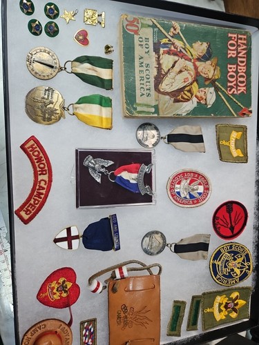 Boy Scouts 1940s 50s 60s! Eagle Scout .925 Sterling Silver 27 Piece Collection!!
