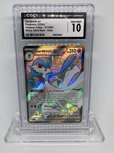Gardevoir ex graded CGC 10 for sale on eBay
