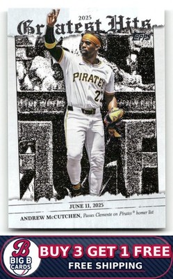 2026 Topps Andrew McCutchen #GH-11 2025 Greatest Hits Pittsburgh Pirates
