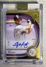 2024 Topps Five Star Edgar Martinez Purple AUTO /50 Seattle Mariners HOF On-Card