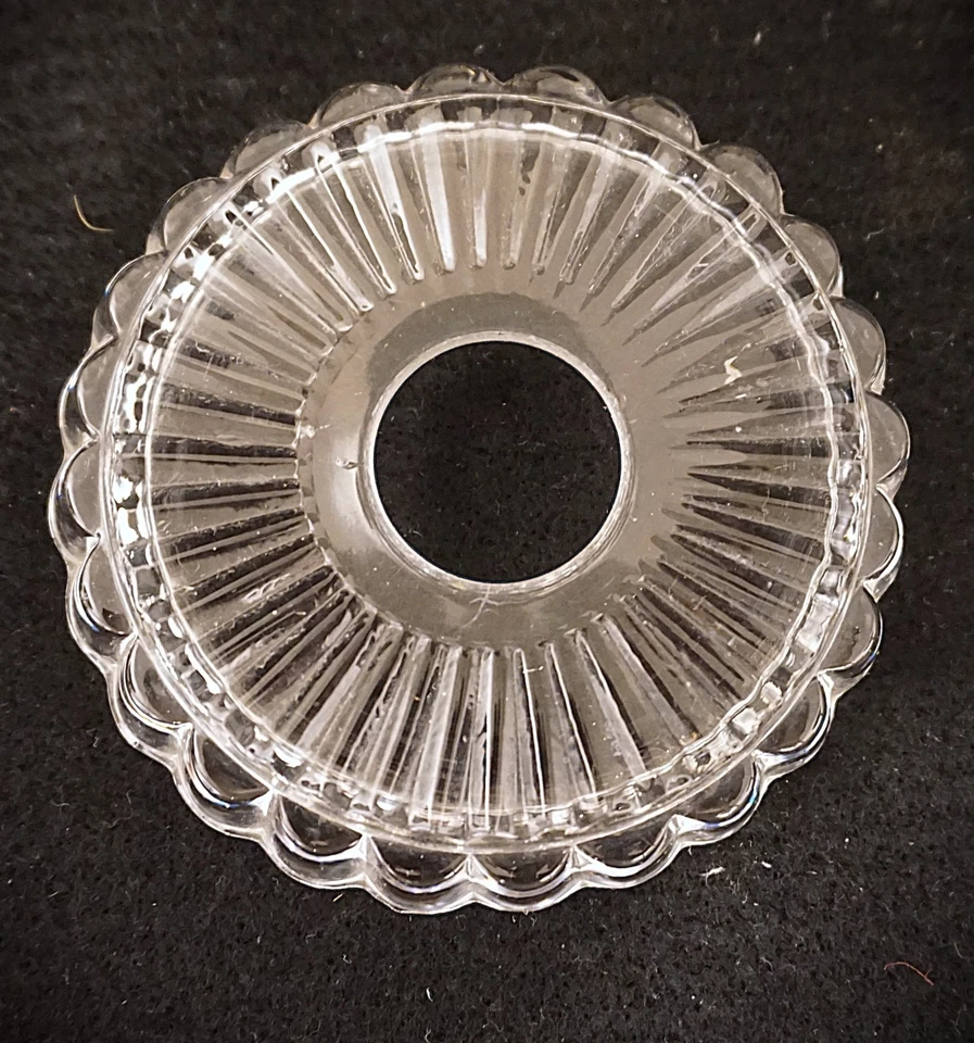 Juego de 5 candelabros candelabros antiguos de cristal de baccarat de repuesto Foto 3 de 4