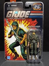 Hasbro GI Joe 25th Anniversary Machine Gunner  SSGT. Rock 'N Roll  Action Figure