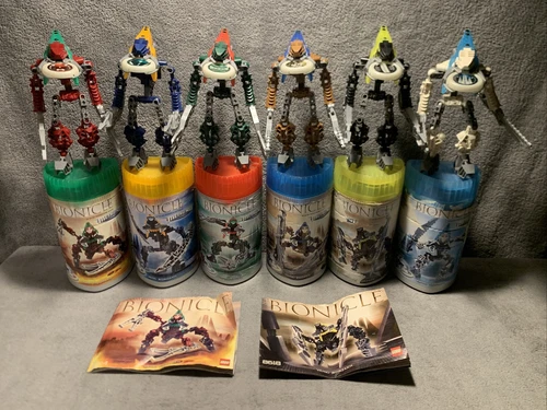 Lego Bionicle Complete Vahki Set Of 6, 8614 8615 8616 8617 8618 8619, No Cracks