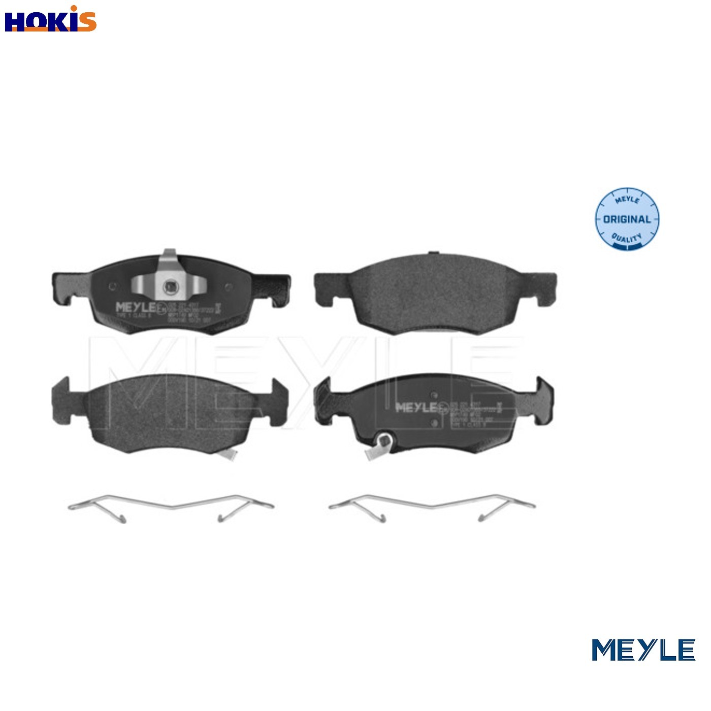 BRAKE PAD SET DISC BRAKE 025 221 4317 FOR VAUXHALL CORSA/Mk/IV/VAN CORSAVAN 1.0L