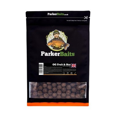 Parker Baits OG Fruit & Nut Boilies Haltbarkeit Karpfenangeln Köder