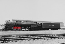 Santa Fe Railway 2-10-2 Texas Class 5001 No. 5004 In 1938 11 X 14 Photo