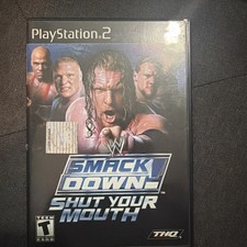 THQ WWE SmackDown! Shut Your Mouth Sony PlayStation 2 PS2 T NTSC-U/C Manual