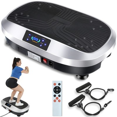 Gebraucht Vibrationsplatte 200W mit Trainingsbändern, 120 Stufen, bis 200 kg