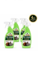 4PC - My Pet's Friend Pet Stain Odor Urine Remover Enzyme Spray Dog Cat 16 oz