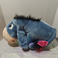 Vintage Disney Winnie the Pooh Large 24" Eeyore Plush Stuffed Animal Toy Mattel