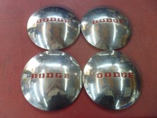 Vintage 1940-50 Dodge Dog Dish Poverty Hubcaps Wheelcovers