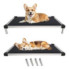 FXW TitanNest Chew-Proof Elevated Dog Bed Raised Cot Indoor Outdoor Camping