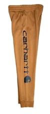 Carhartt Youth Long Loose Fit Sweatpants Carhartt Brown Size Medium 10-12