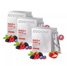 ZOOONE NR1000 NAD+ Drink Mix - Berry Energy & Skin BUY 2 GET 1 FREE ( ADD 3 )