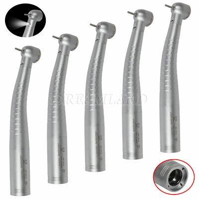 YABANGBANG 5 Dentaire Dental LED Turbine Light Handpiece push Quick Coupler fit KAVO 6Hole
