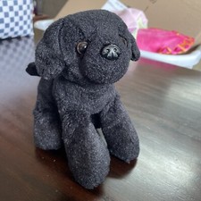 Aurora Black Lab Puppy Plush Labrador Dog 9