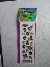 Digimon Stickers (auf Blisterkarte unbenutzt von Jahr 2000)  Set 2