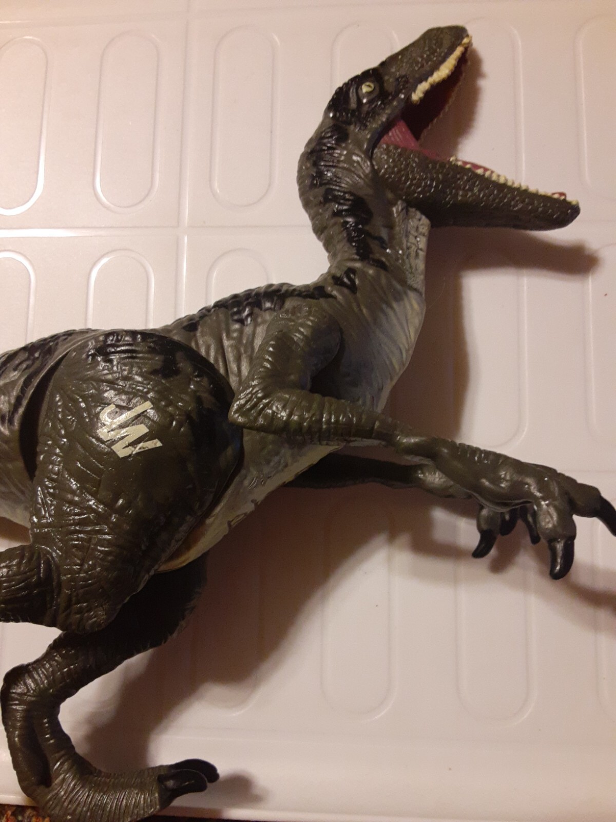 Jurassic World 2015 Hasbro RAPTOR Velociraptor FIGURE Toy Dinosaur | eBay