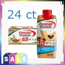 Premier Protein Shake, Caf  Latte, 30g Protein, 11 fl oz, 24 Ct