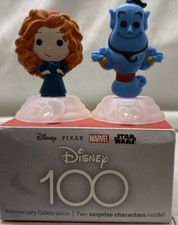 2023 Disney 100 Anniversary McDonalds Happy Meal Toys Merida And Genie