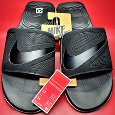 Nike Air Max Cirro Slide Sandals Black DC1460-004 Metallic Silver Men's Sz 13