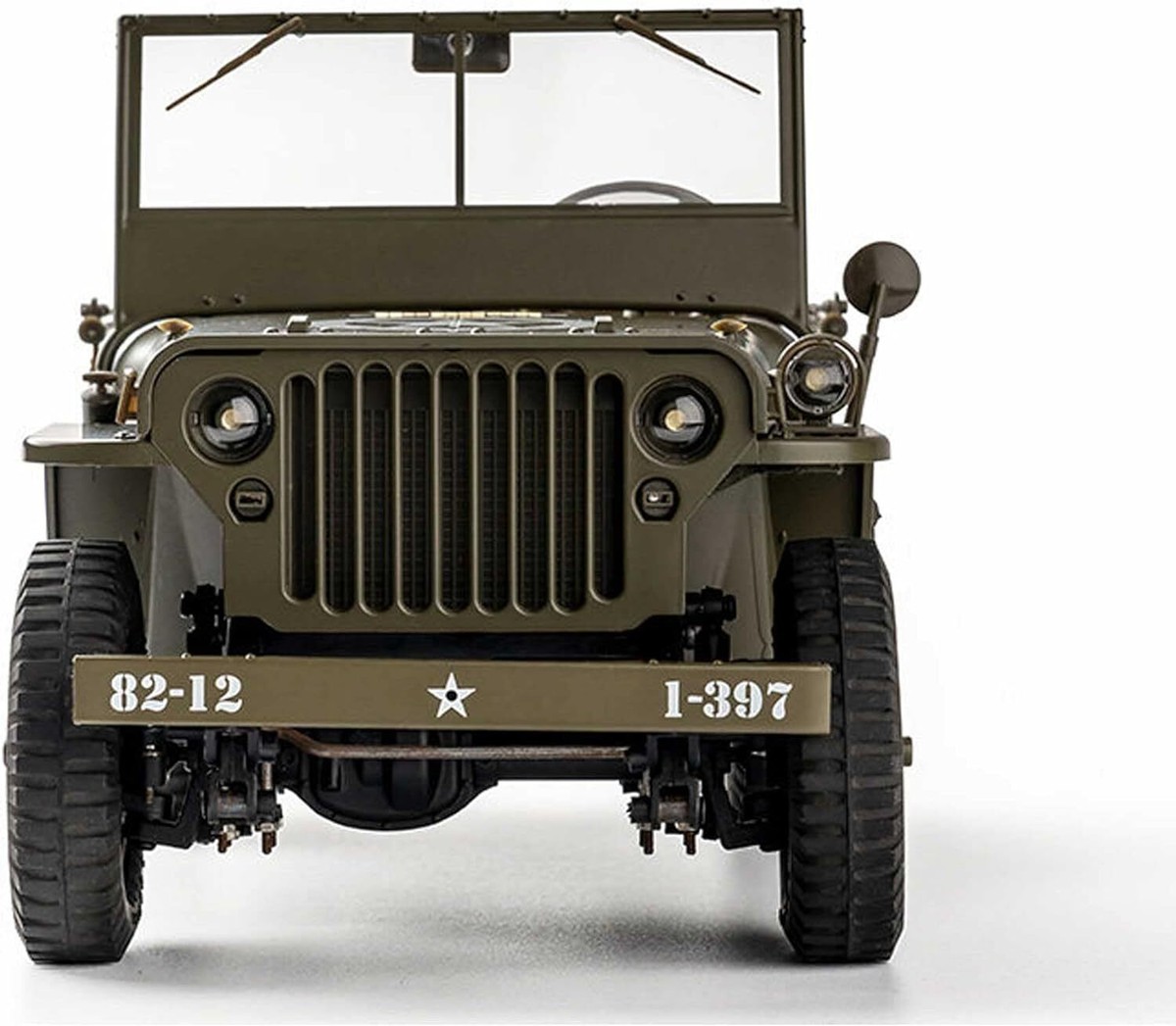 RocHobby 1/12 1941 MB RCジープ4x4 WOWRC RocHobby 1/12 1941 MB Scaler RC Jeep 4x4 Hobby Grade