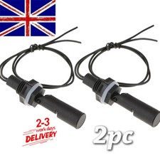 2PC FLOAT SWITCH Fluid Water Level Sensing Switch Sensor 12v 24v BLACK